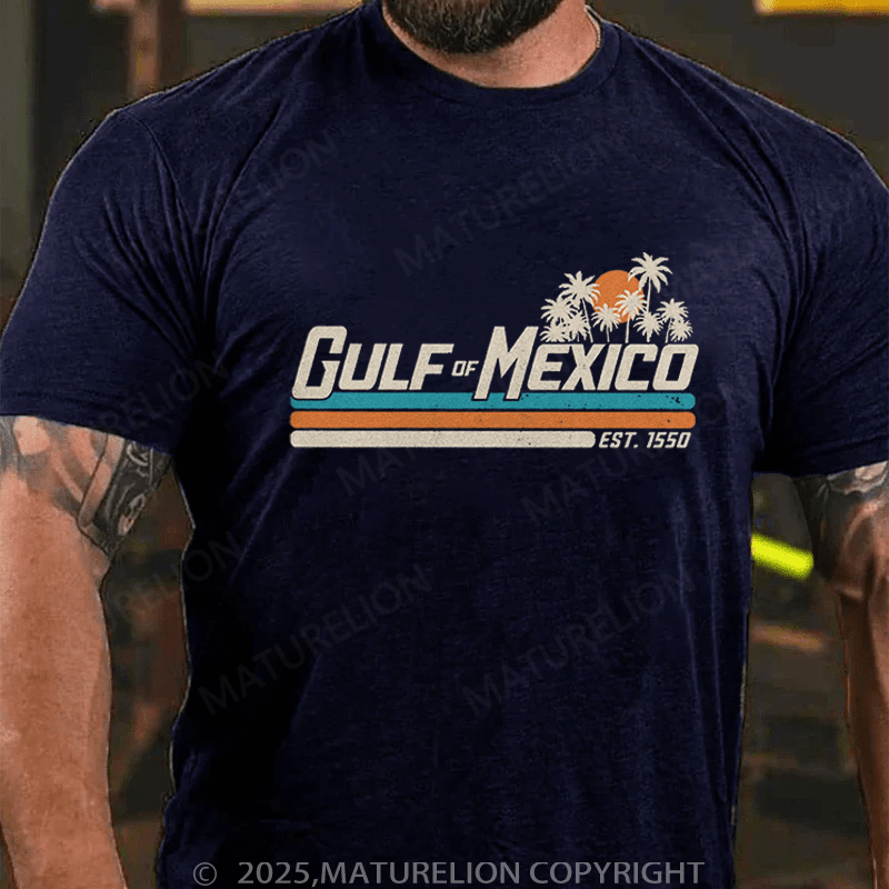 Maturelion Men's T-Shirt Gulf Of Mexico T-Shirt (Free Customization)
