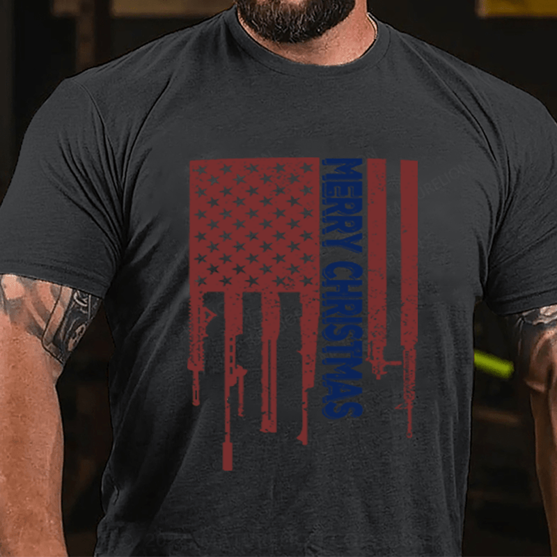 Maturelion Men's T-Shirt Merry Christmas T-Shirt