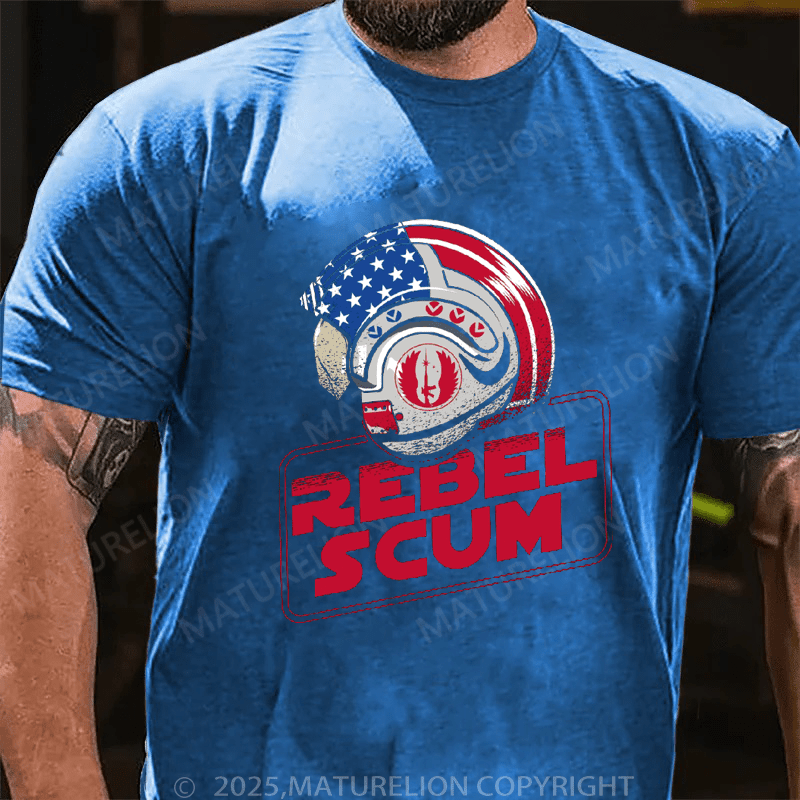 Maturelion Men's T-Shirt Rebellion Lives T-Shirt (Free Customization)