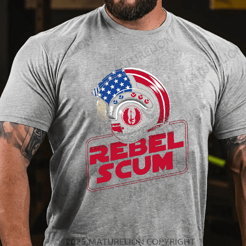 Maturelion Men's T-Shirt Rebellion Lives T-Shirt (Free Customization)