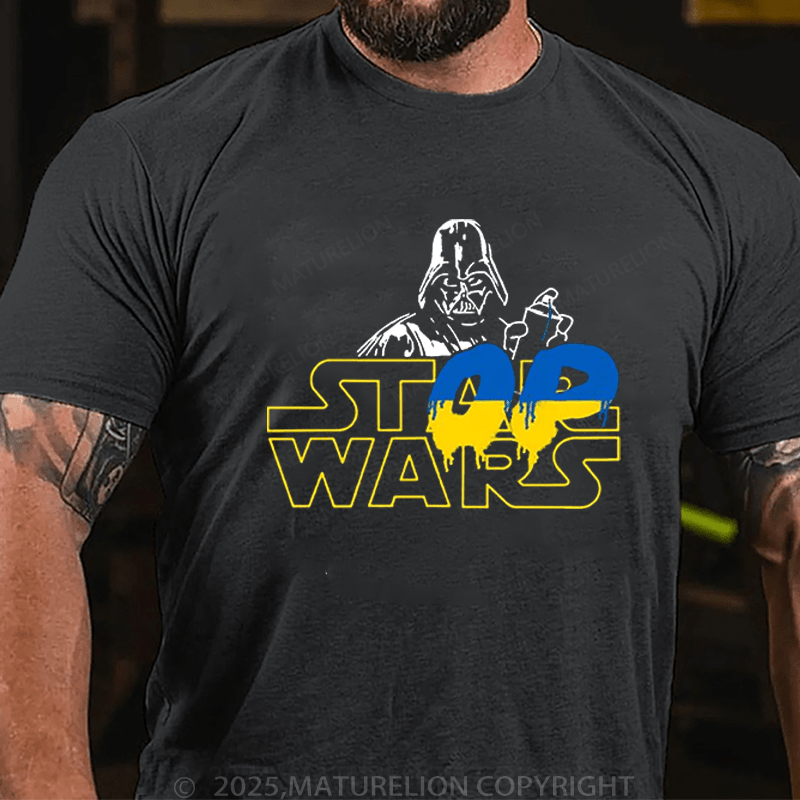Maturelion Men's T-Shirt Stor Wars T-Shirt (Free Customization)