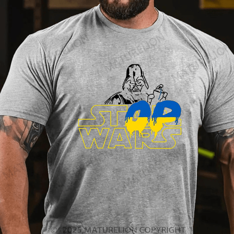 Maturelion Men's T-Shirt Stor Wars T-Shirt (Free Customization)