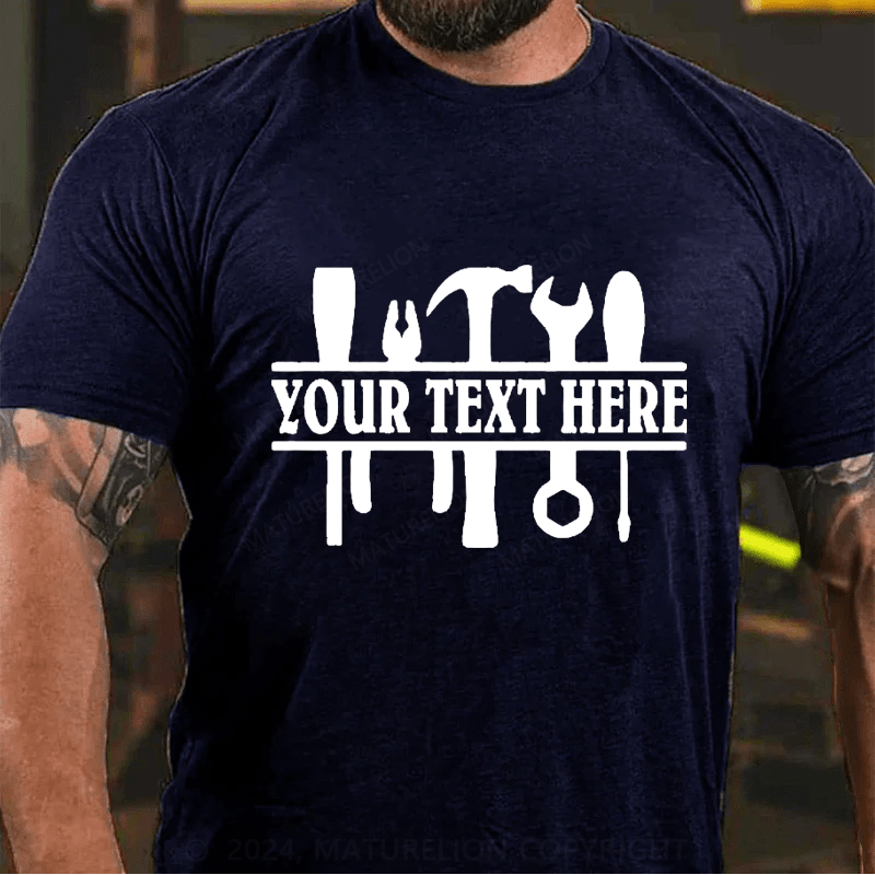 Maturelion Custom T-Shirt Name Cotton T-Shirt