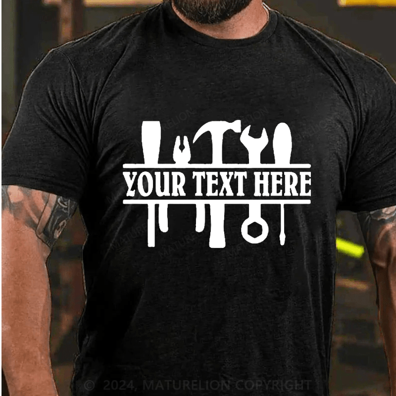 Maturelion Custom T-Shirt Name Cotton T-Shirt