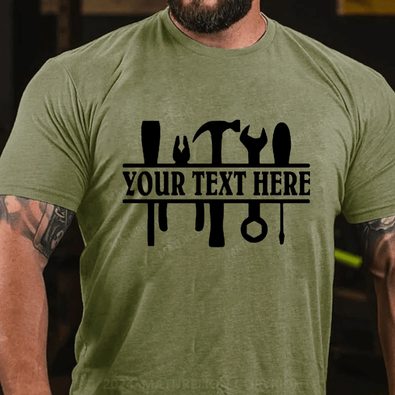 Maturelion Custom T-Shirt Name Cotton T-Shirt