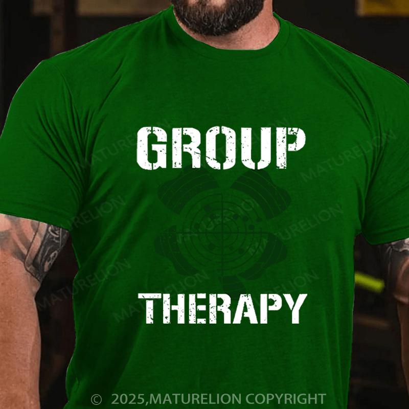 Maturelion St Patrick's T-shirt Group Therapy Funny T-shirt