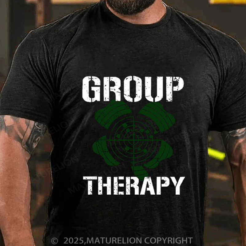 Maturelion St Patrick's T-shirt Group Therapy Funny T-shirt