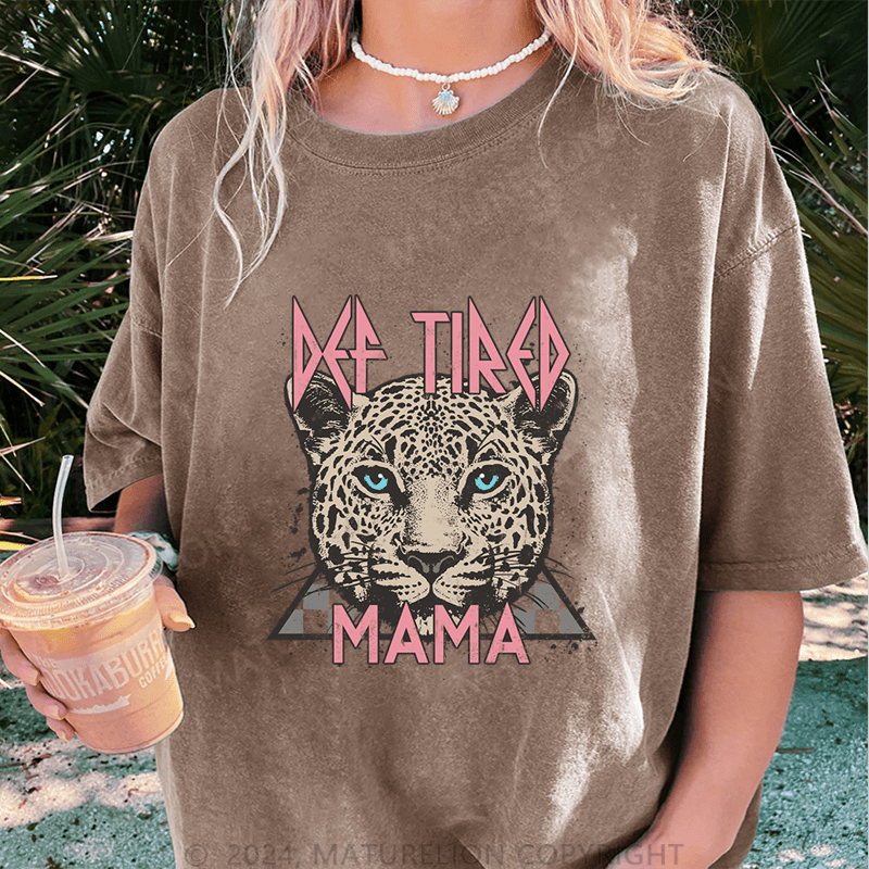 Maturelion Tigers DTG Printing Washed Cotton T-Shirt