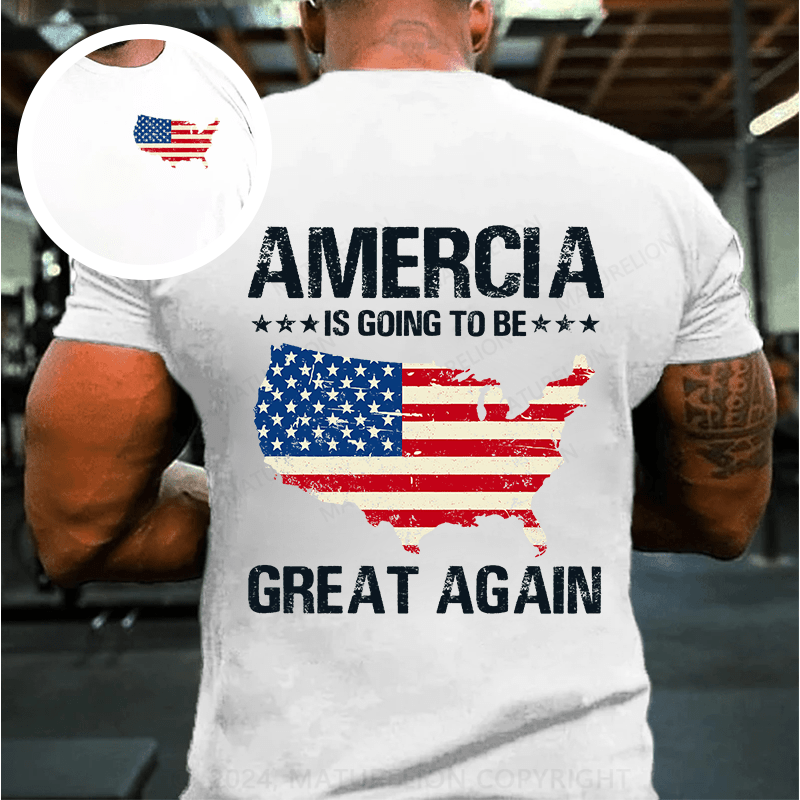 Maturelion america is going to be great again Cotton T-Shirt