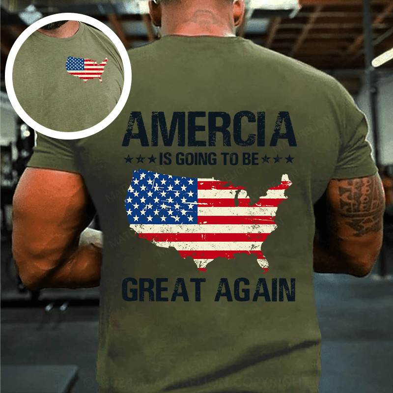 Maturelion america is going to be great again Cotton T-Shirt