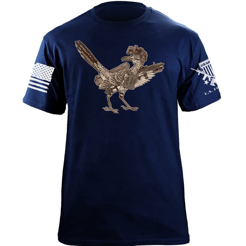 Maturelion Men's T-shirt Tactical Road Runner Cotton T-shirt