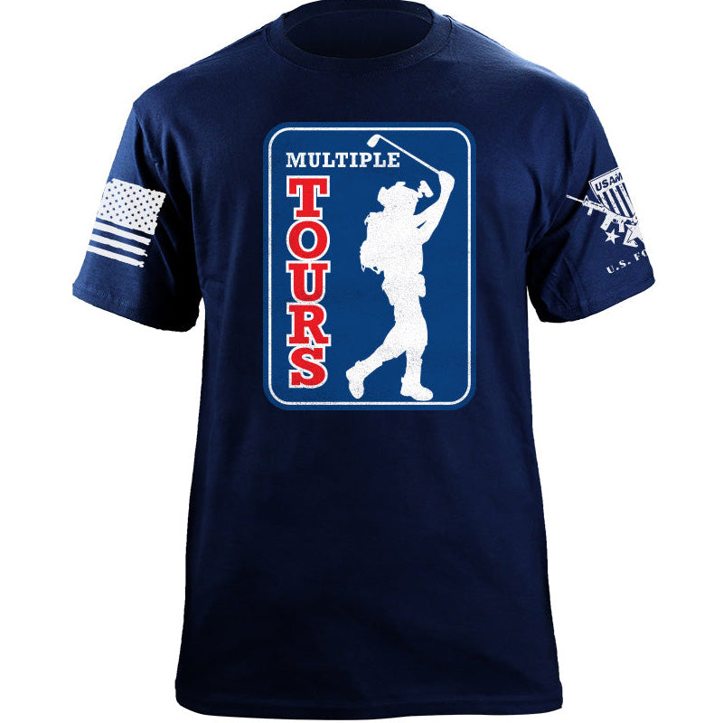 Maturelion Men's T-shirt Multiple Tours Cotton T-shirt