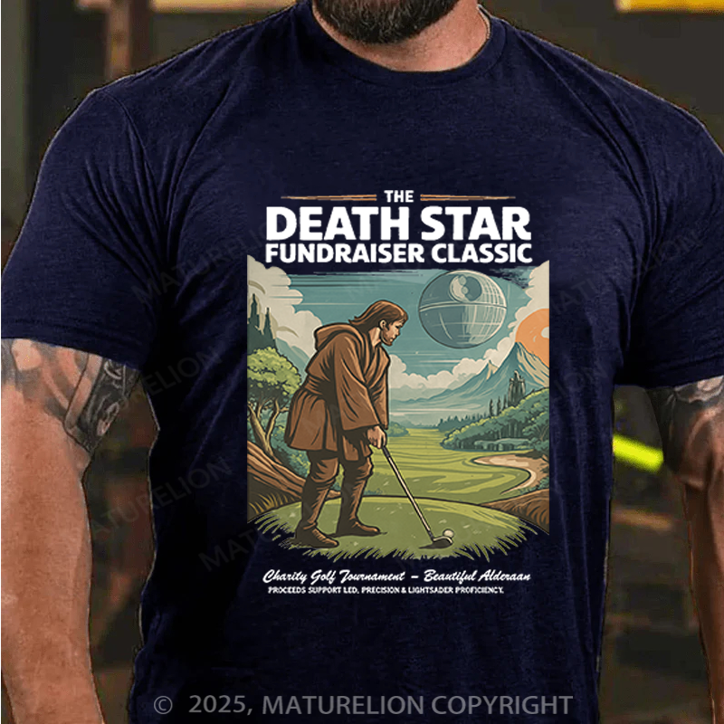 Maturelion Men's T-Shirt Death Star Classic Stormtrooper Cotton T-Shirt