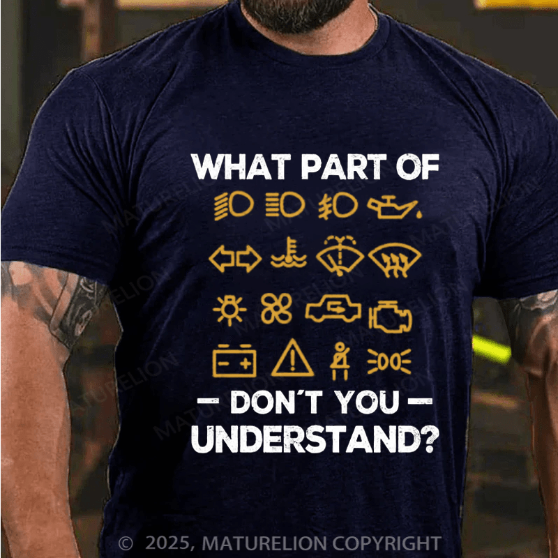 Maturelion Men's T-shirt Auto Mechanic Sayings Cotton T-shirt