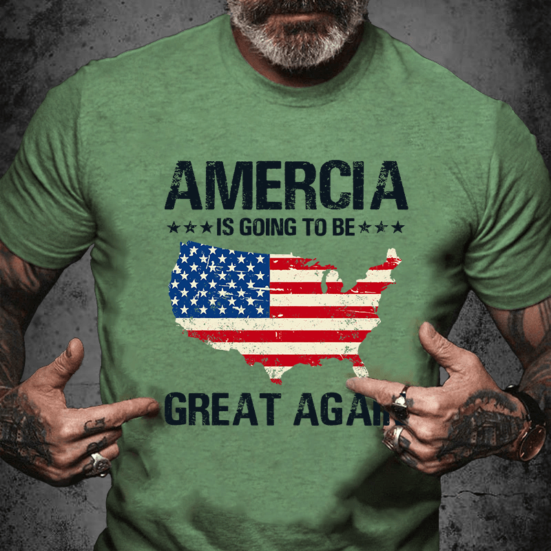 Maturelion america is going to be great again Cotton T-Shirt