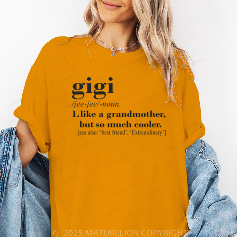 Maturelion Women's T-shirt Gigi Cotton T-shirt