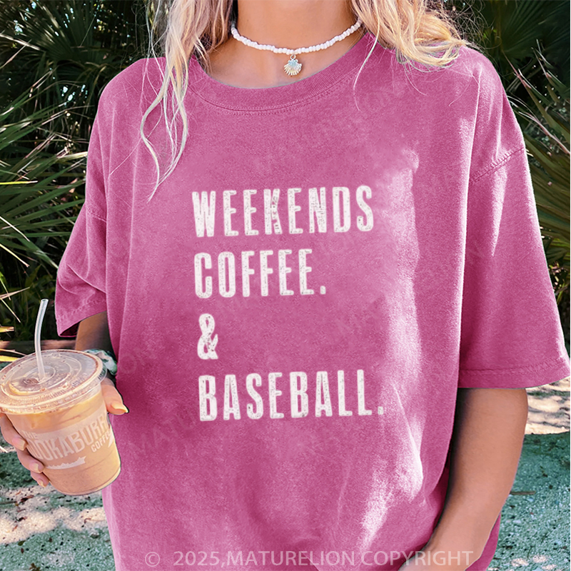 Maturelion Women's T-shirt Sweatshirts with Sayings DTG Washed T-shirt
