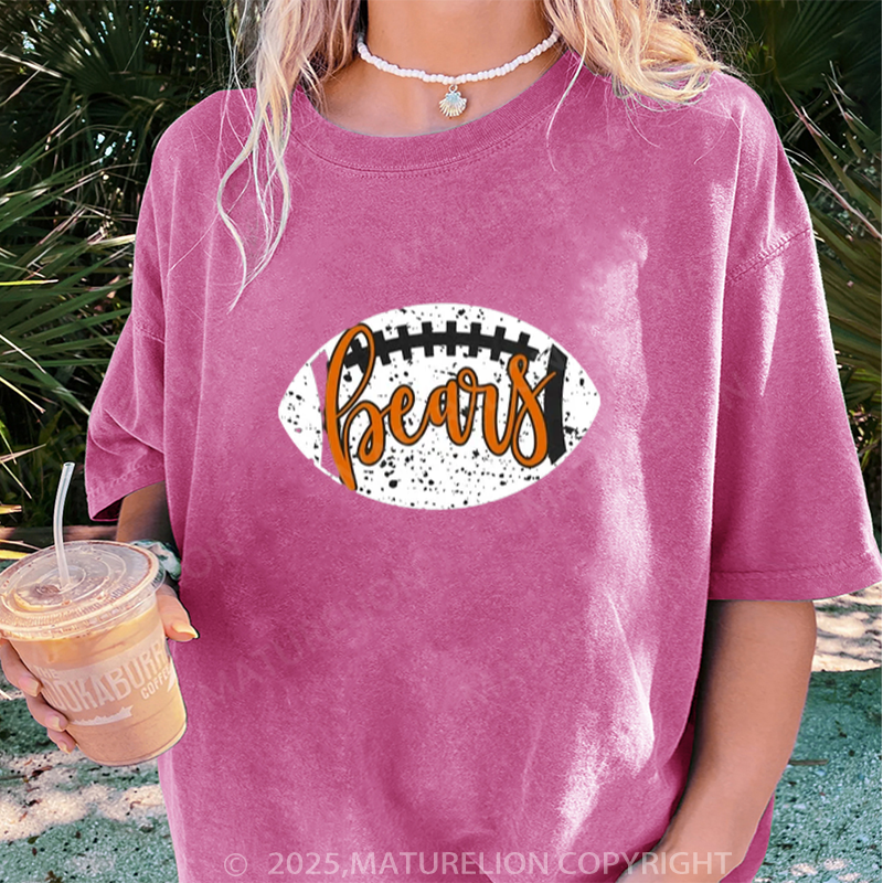 Maturelion Women's T-shirt Custom Team Name DTG Washed T-shirt