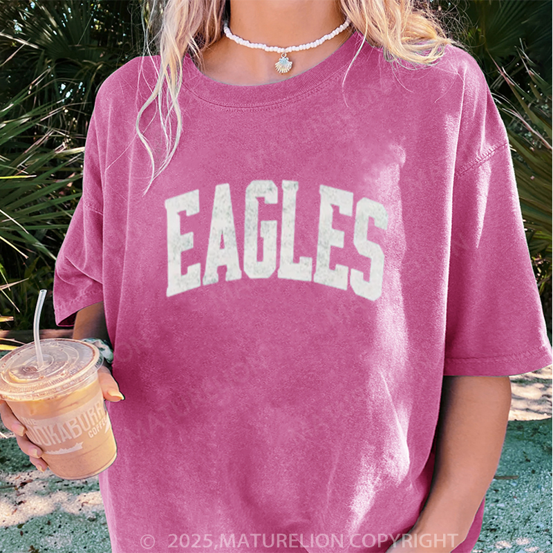 Maturelion Women's T-shirt Game Day DTG Washed T-shirt