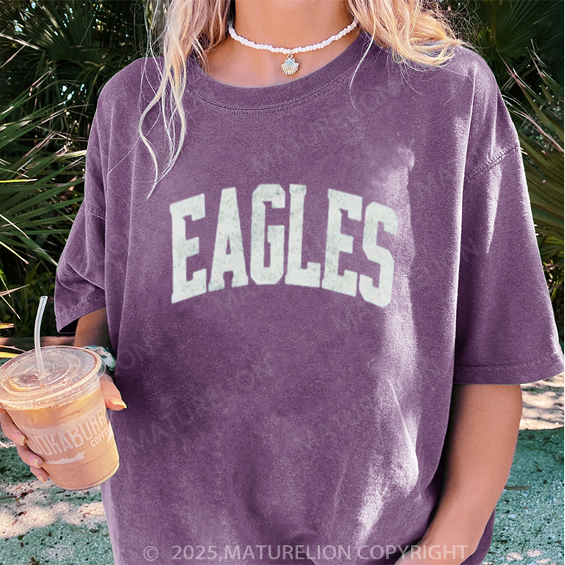 Maturelion Women's T-shirt Game Day DTG Washed T-shirt