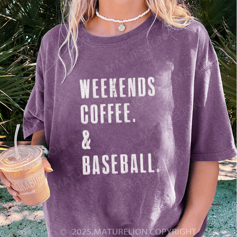 Maturelion Women's T-shirt Sweatshirts with Sayings DTG Washed T-shirt