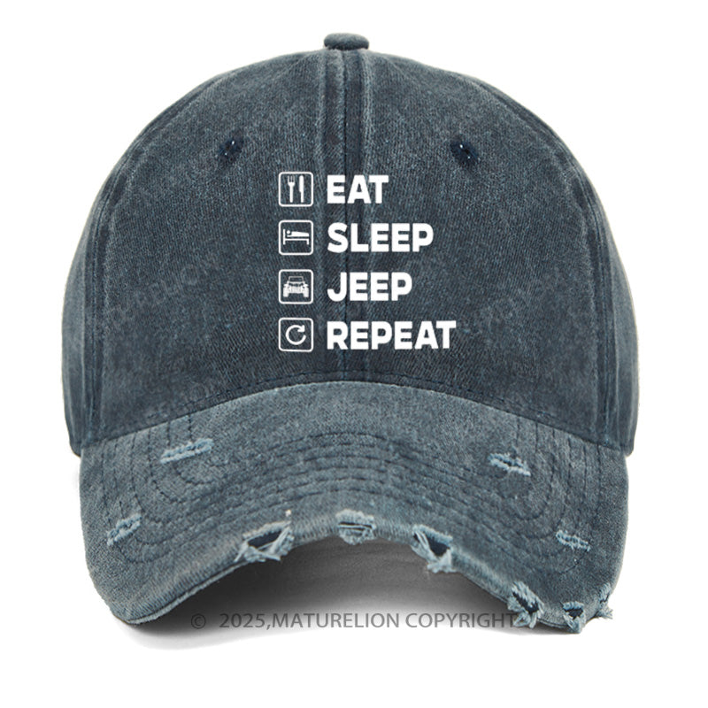 Maturelion Jeep Washed Vintage Cap