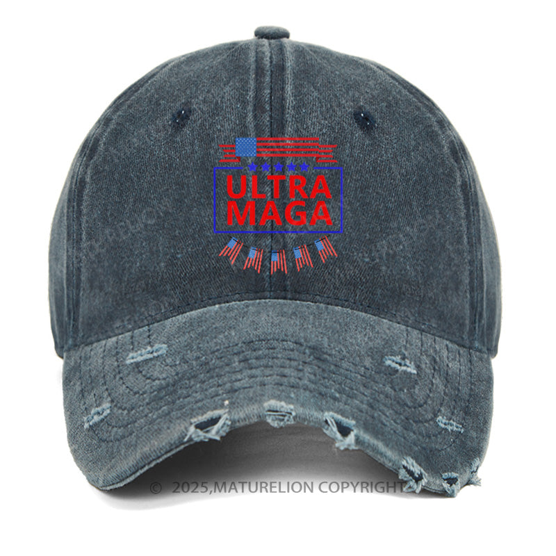 Maturelion Ultra Maga Washed Vintage Cap