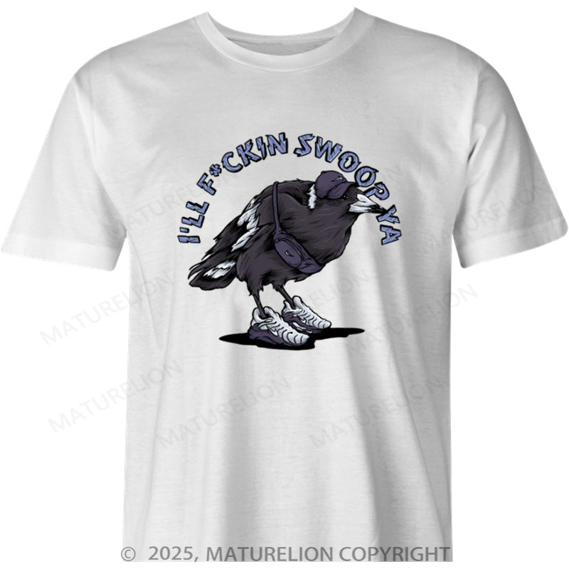 Maturelion Australia T-shirt Swoop Ya Cotton T-shirt