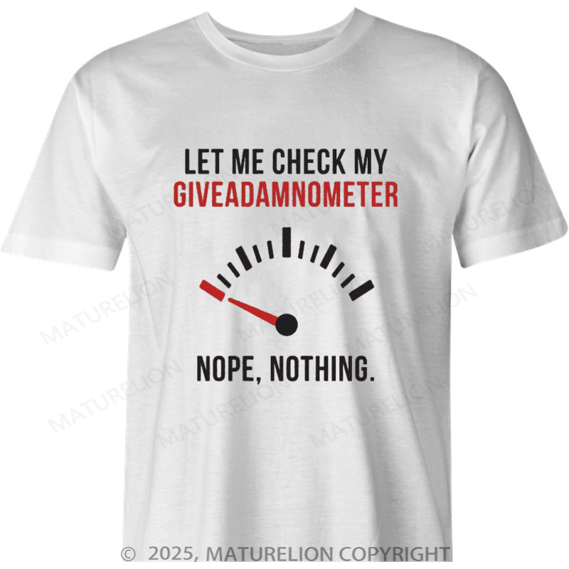 Maturelion Canadian T-Shirt Nope Cotton T-shirt