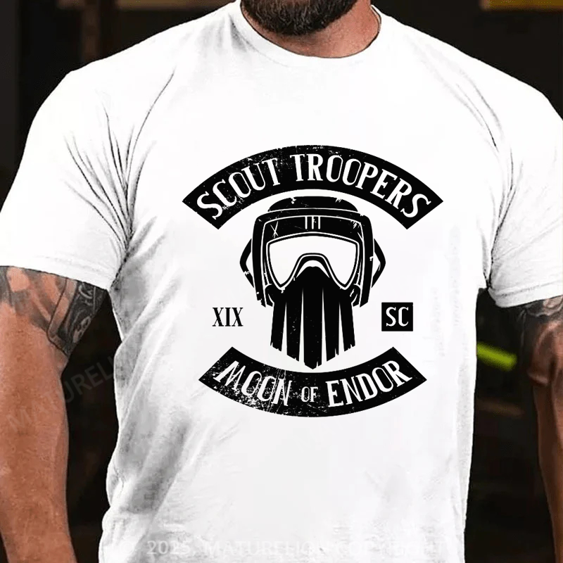 Maturelion Men's T-Shirt Speeder Club Cotton T-Shirt