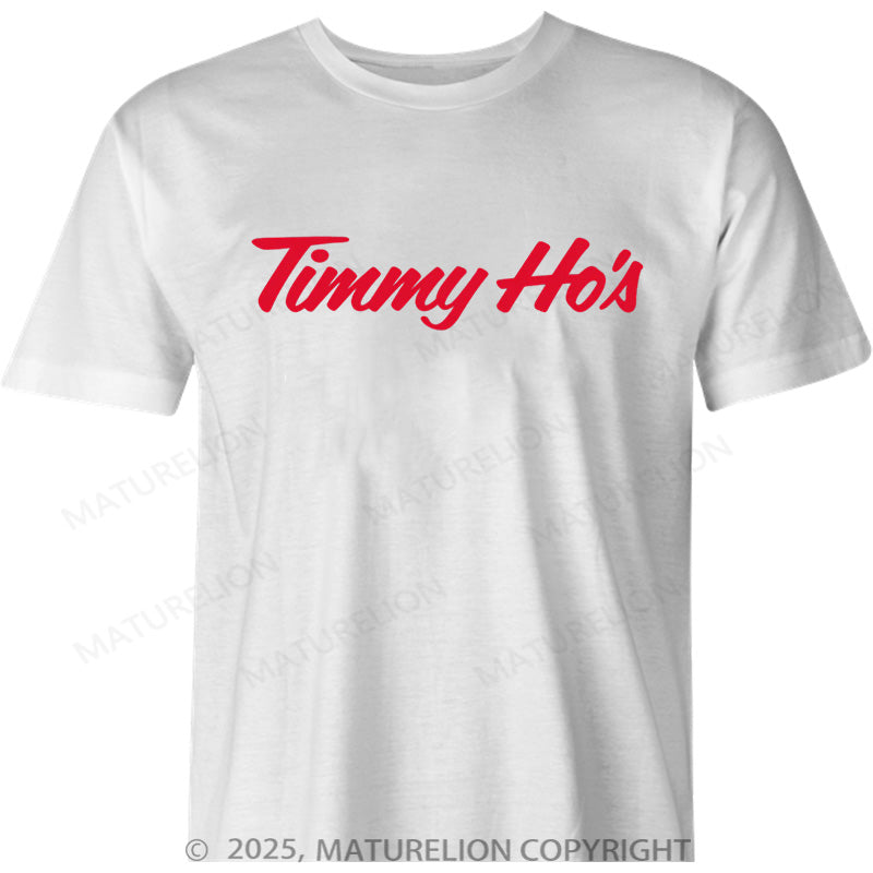 Maturelion Canadian T-Shirt Timmy Ho's Cotton T-shirt