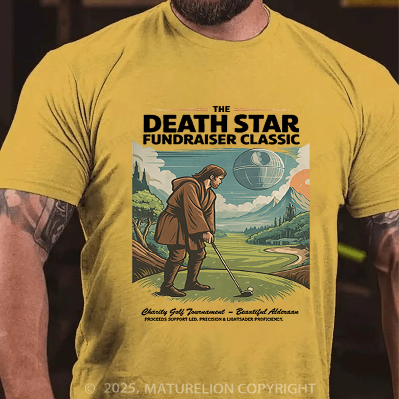 Maturelion Men's T-Shirt Death Star Classic Stormtrooper Cotton T-Shirt