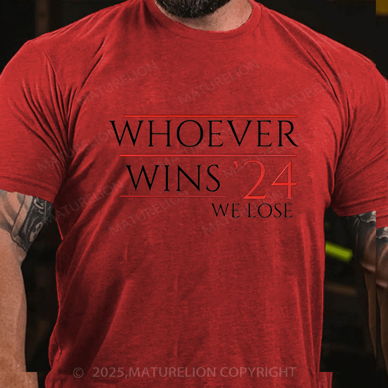 Maturelion Men's T-shirt Personalized Election T-Shirt  Cotton T-shirt