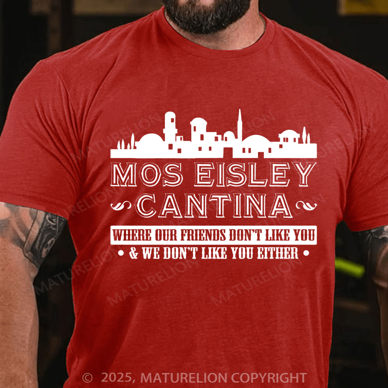 Maturelion Men's T-Shirt Mos Eisley Cantina T-shirt