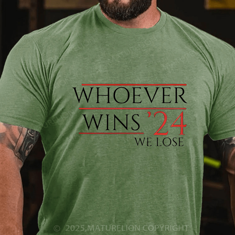 Maturelion Men's T-shirt Personalized Election T-Shirt  Cotton T-shirt