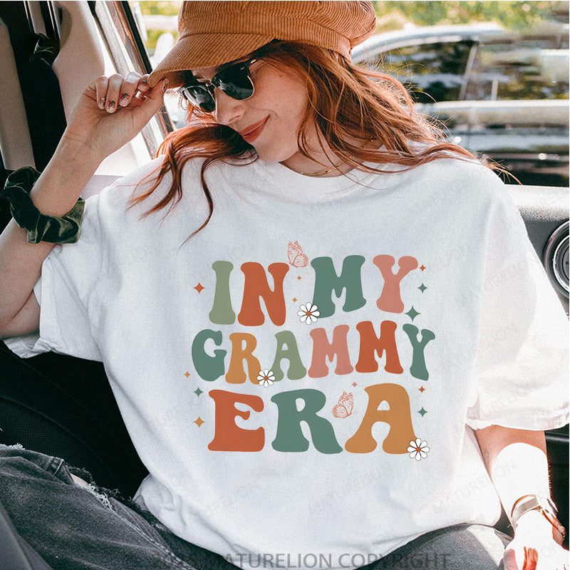 Maturelion Women's T-shirt In My Grammy Era Cotton T-shirt