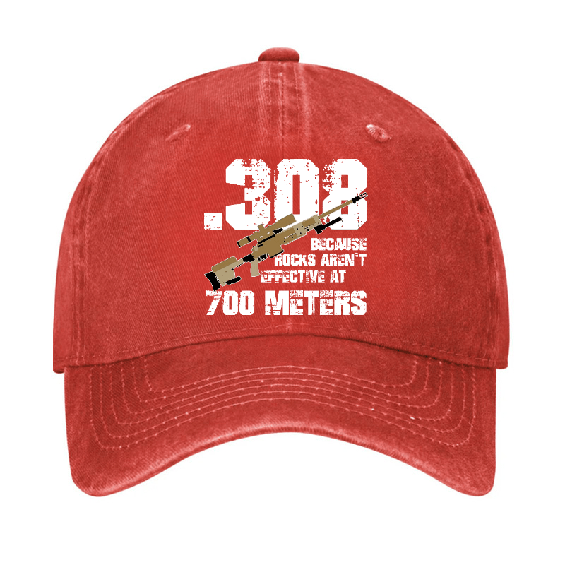 .308 Because Rocks Aren't Effective At 700 Meters Cap (Free Customization)