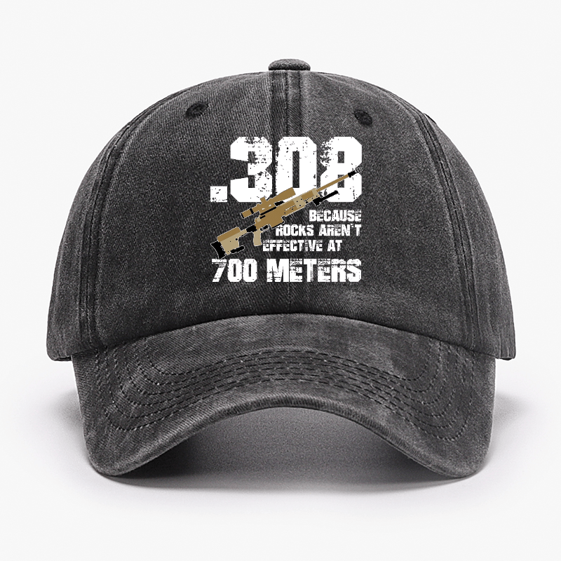.308 Because Rocks Aren't Effective At 700 Meters Cap (Free Customization)