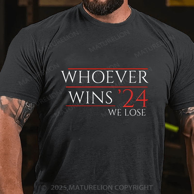 Maturelion Men's T-shirt Personalized Election T-Shirt  Cotton T-shirt