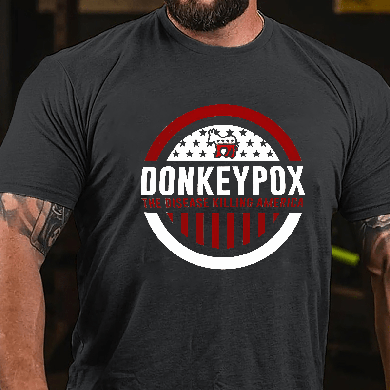Donkeypox The Disease Killing America Cotton T-shirt