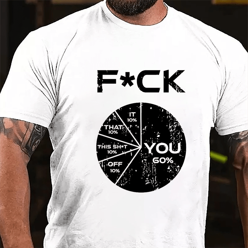 Maturelion Fuck You  Funny Cotton T-shirt