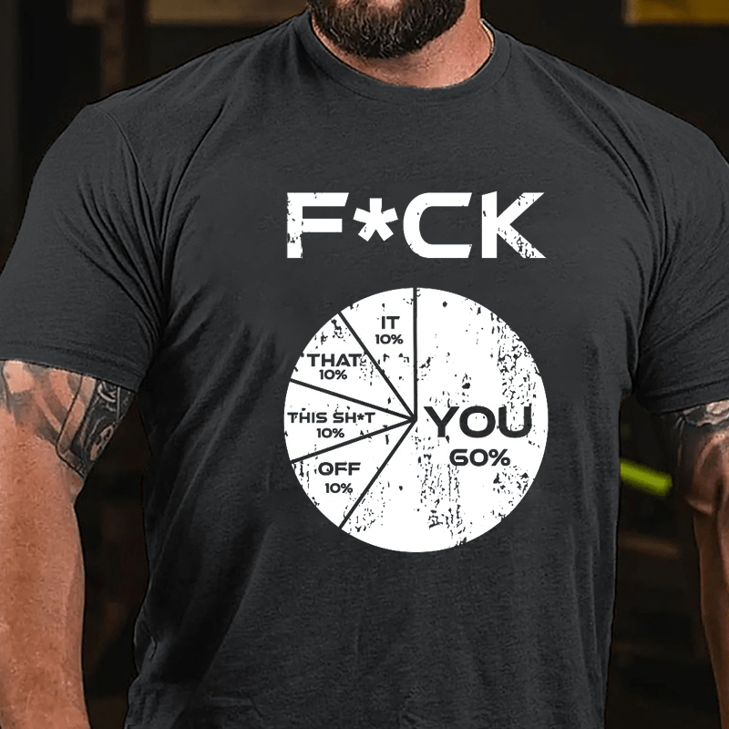 Maturelion Fuck You  Funny Cotton T-shirt
