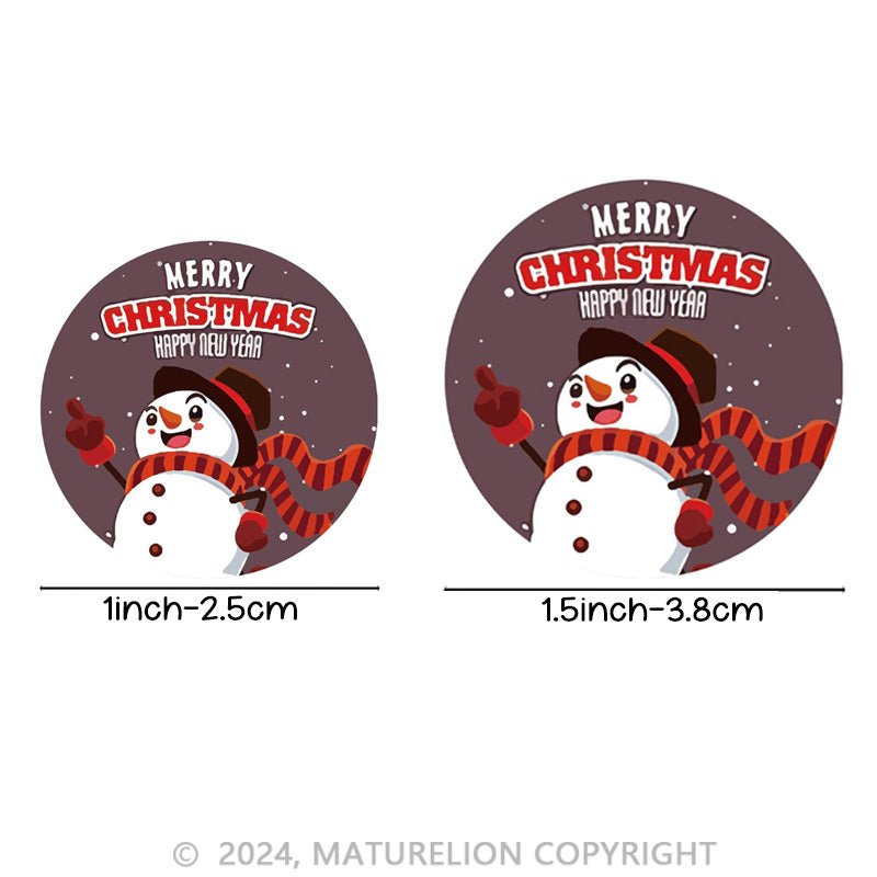 【Free Gift】 Maturelion Christmas Stickers