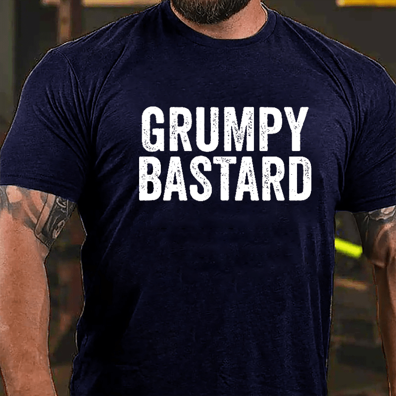 Grumpy Bastard Men's Cotton T-shirt