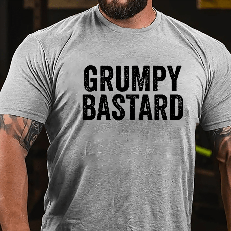 Grumpy Bastard Men's Cotton T-shirt